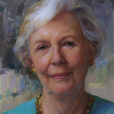 ''Sue Von Maur'', oil, 14x11'', private collection